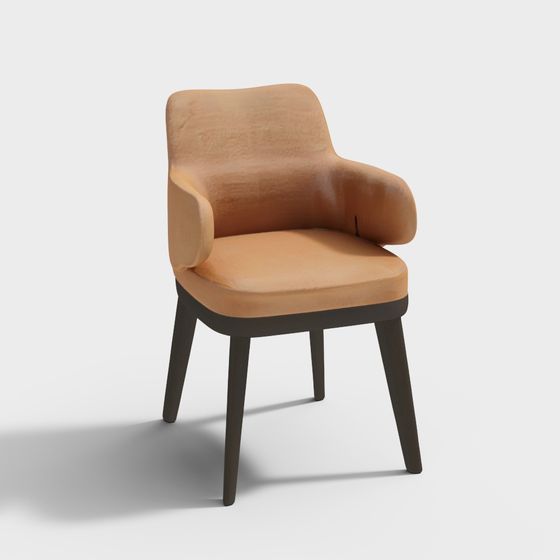 Cozy Lounge Chair 3D model