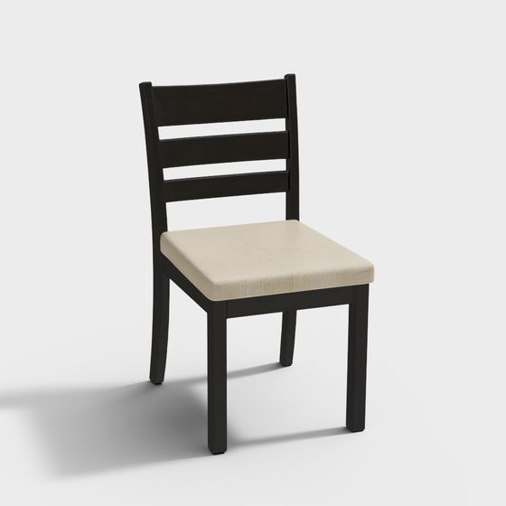 Modern Minimalist Chair 3D model