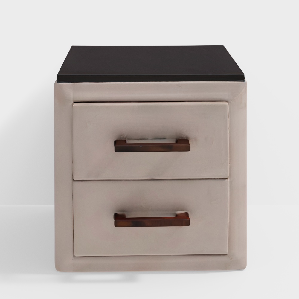 Bedside Table in Two Tone Finish