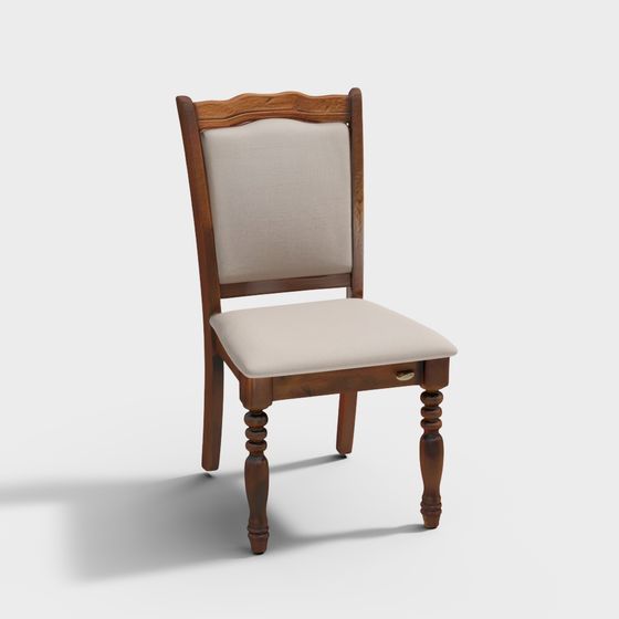 Vintage Comfort Chair 3D model for Contemporary Spaces