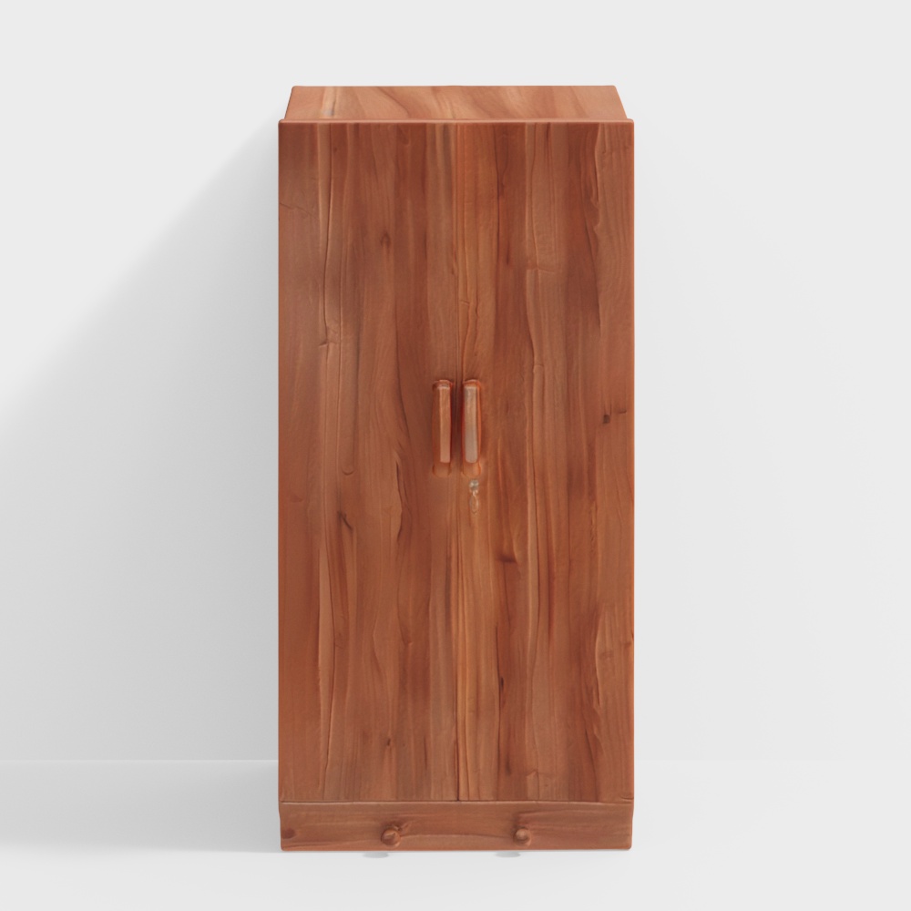 2-Door Wardrobe with External Drawer