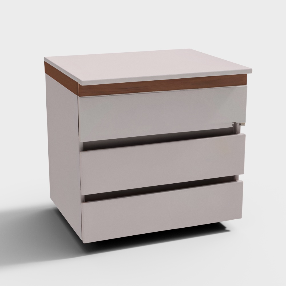 Chest of Drawers in Frosty White