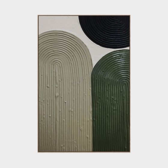 Abstract Melody 3D model in Low Poly Style