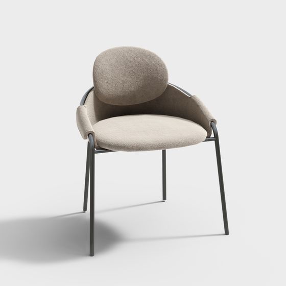 Cozy Lounge Chair 3D model