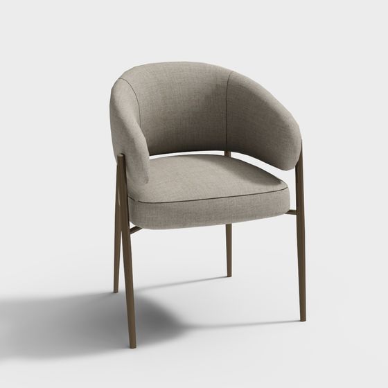 Cozy Lounge Chair 3D model