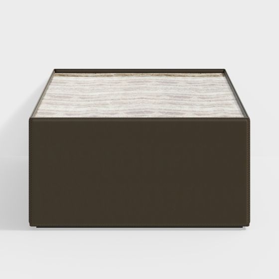 Stylish Square Storage Box 3D model
