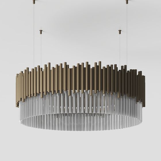 Waves of Light 3D model Chandelier
