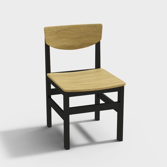 Gelber Esszimmerstuhl