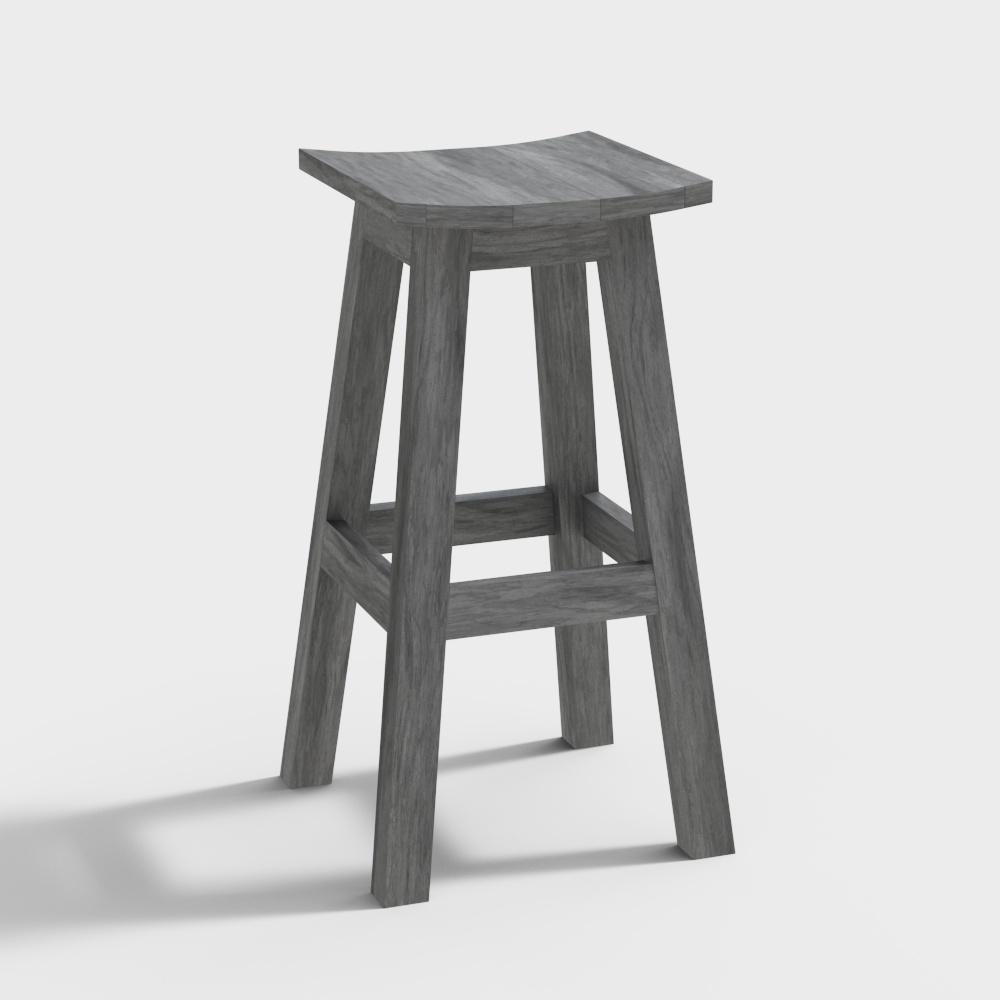 Dark Gray Cocktail Chair