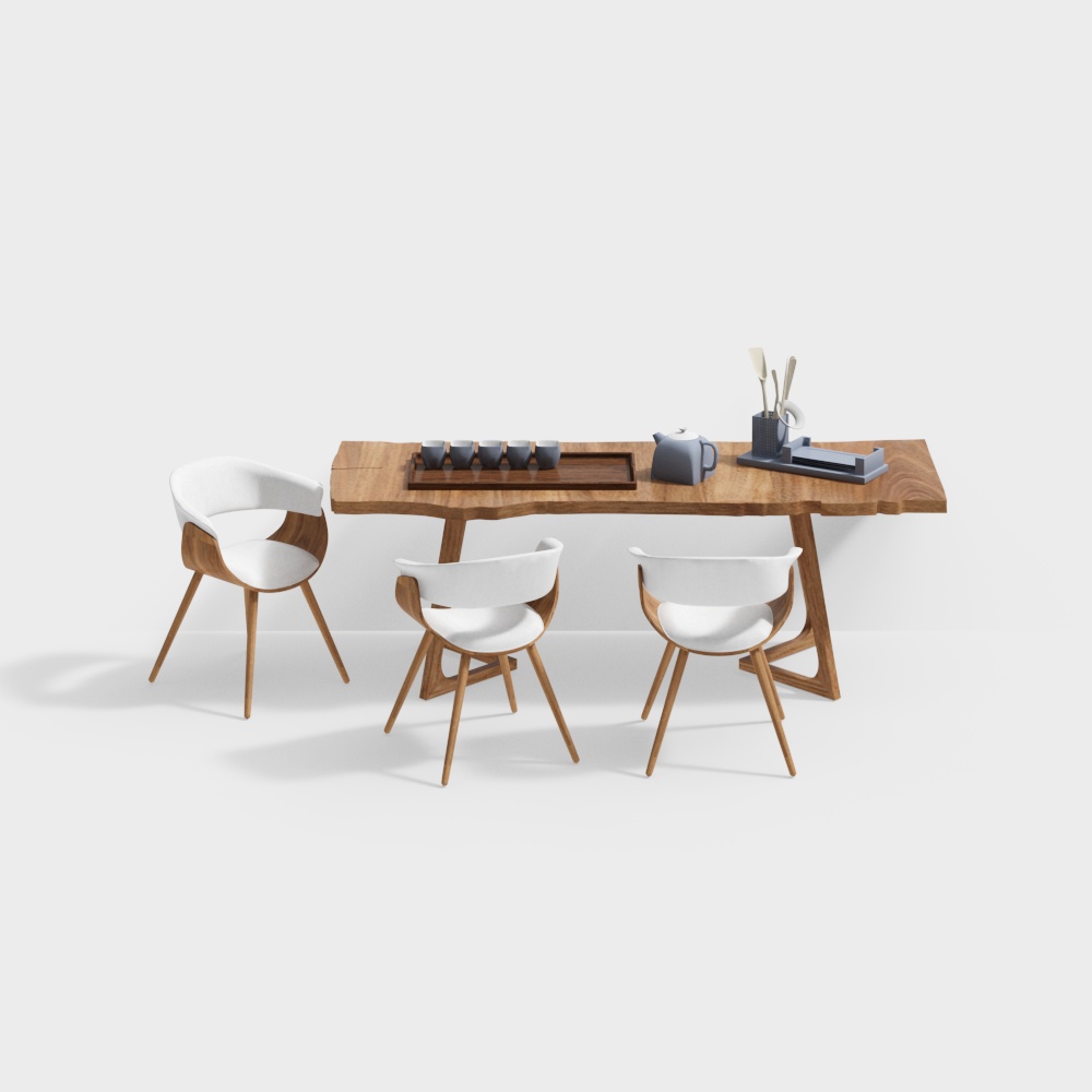 우드 스타일 식탁