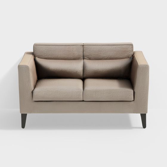 Urban Comfort 3D model Sofa for Modern Spaces