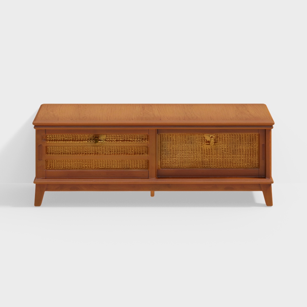 Bronson Solid Wood TV Unit