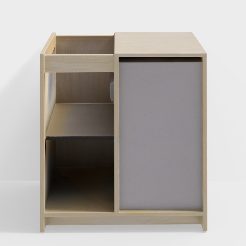 Binet Shoe Rack with 1 Shutter