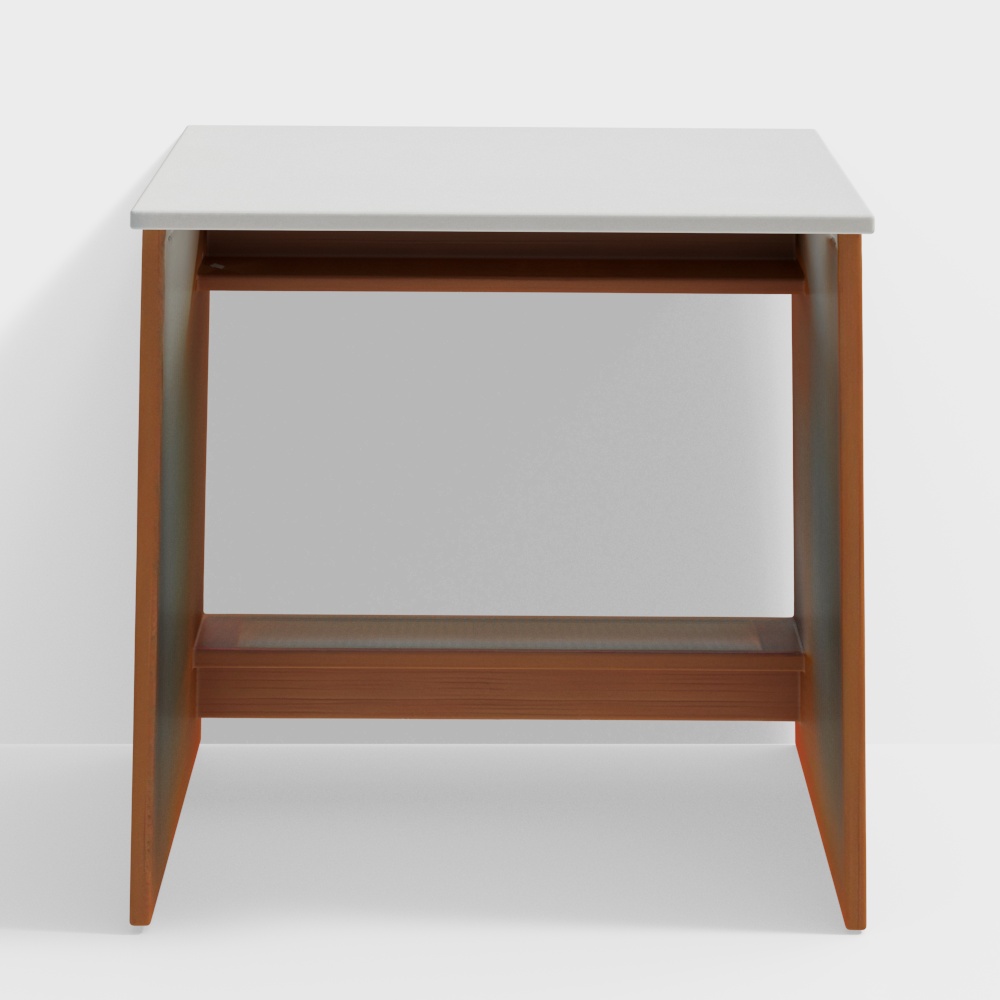 Cabrera Study Table - Pumice Grey