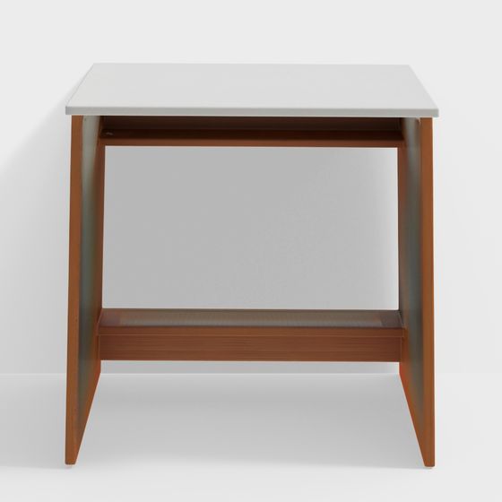 Cabrera Study Table - Pumic Grey