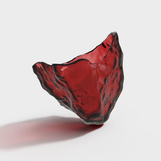 Decorazione in Vetro Colorato Moderna