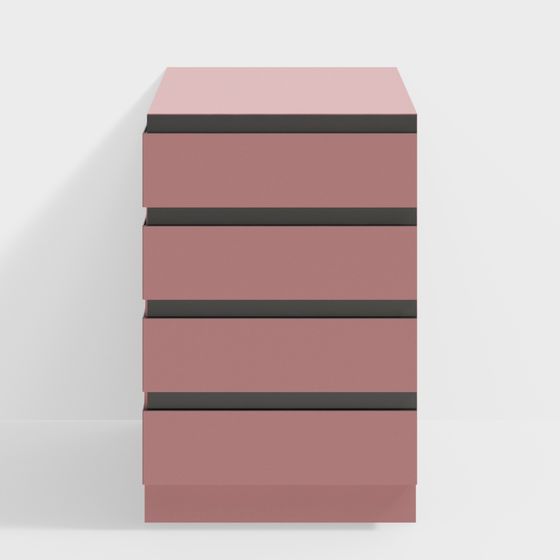 Urban Window Nightstand 3D model