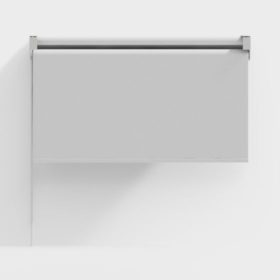 Roll-Up Blinds 3D model