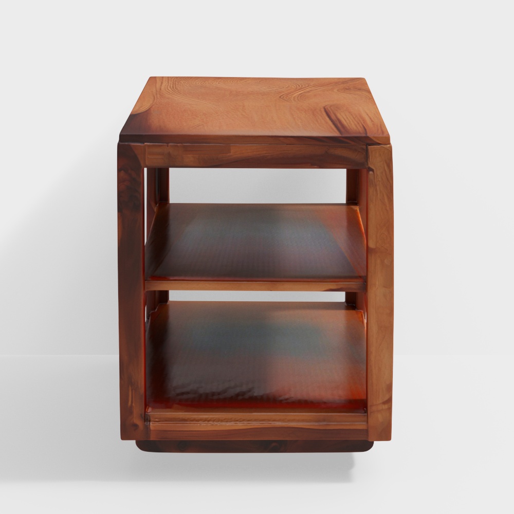 Callisto Sheesham Wood Side Table