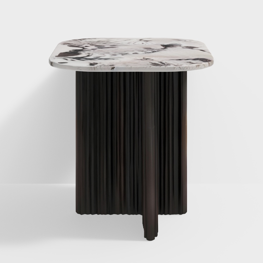 Bombon Solid Wood Bedside Table