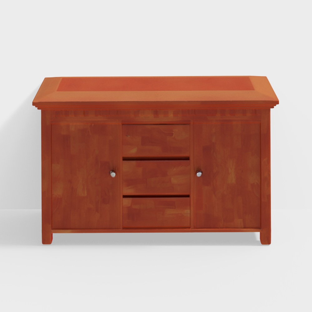 Glix Solid Wood Sideboard