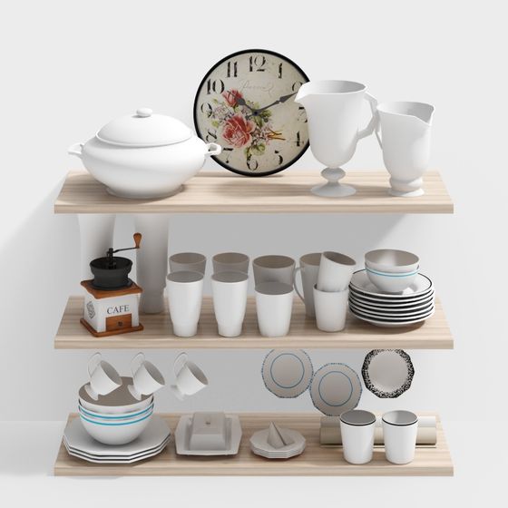 Coffee Time 3D Model for Cozy Spaces