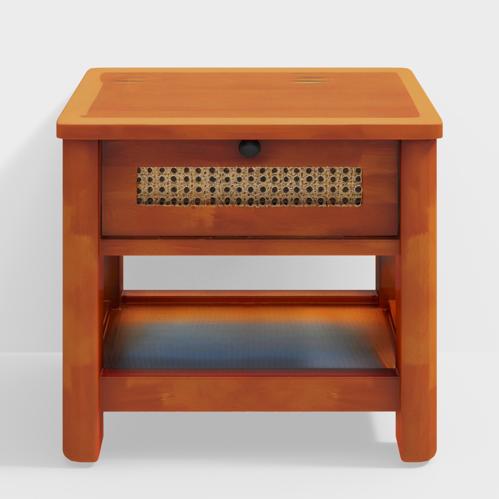 Celestium Solid Wood Side Table