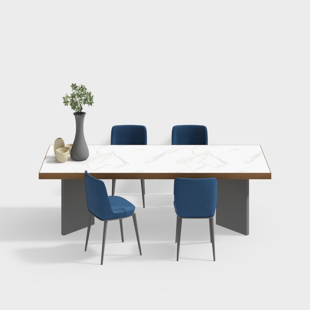 Table à manger de style moderne