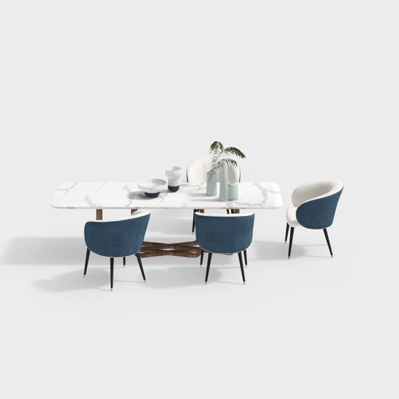 모던 스타일 식탁