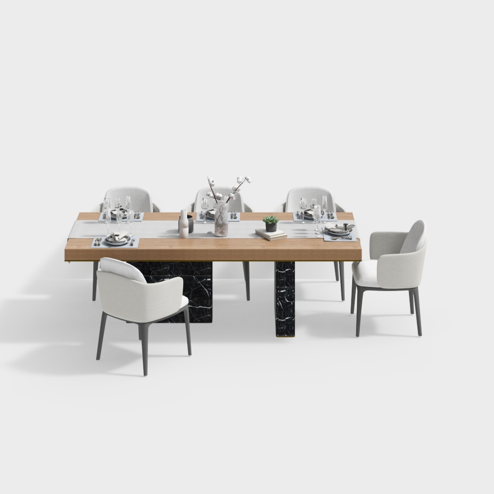 Bàn Ăn Kiểu Hiện Đại