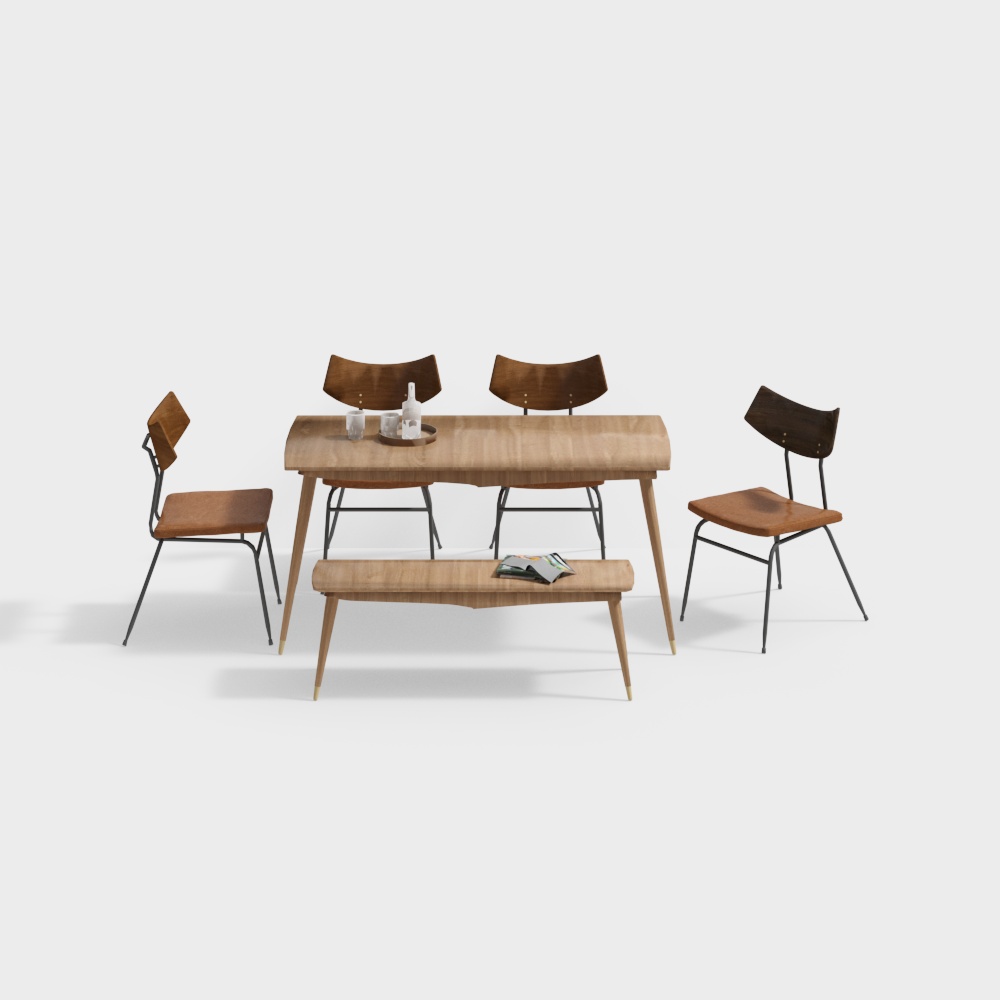 Wooden Style Dining Table