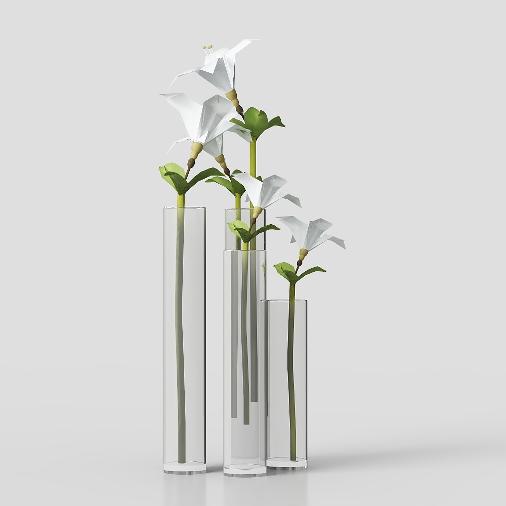 การตกแต่งดอกไม้บนโต๊ะทำงาน