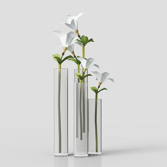 การตกแต่งดอกไม้บนโต๊ะทำงาน