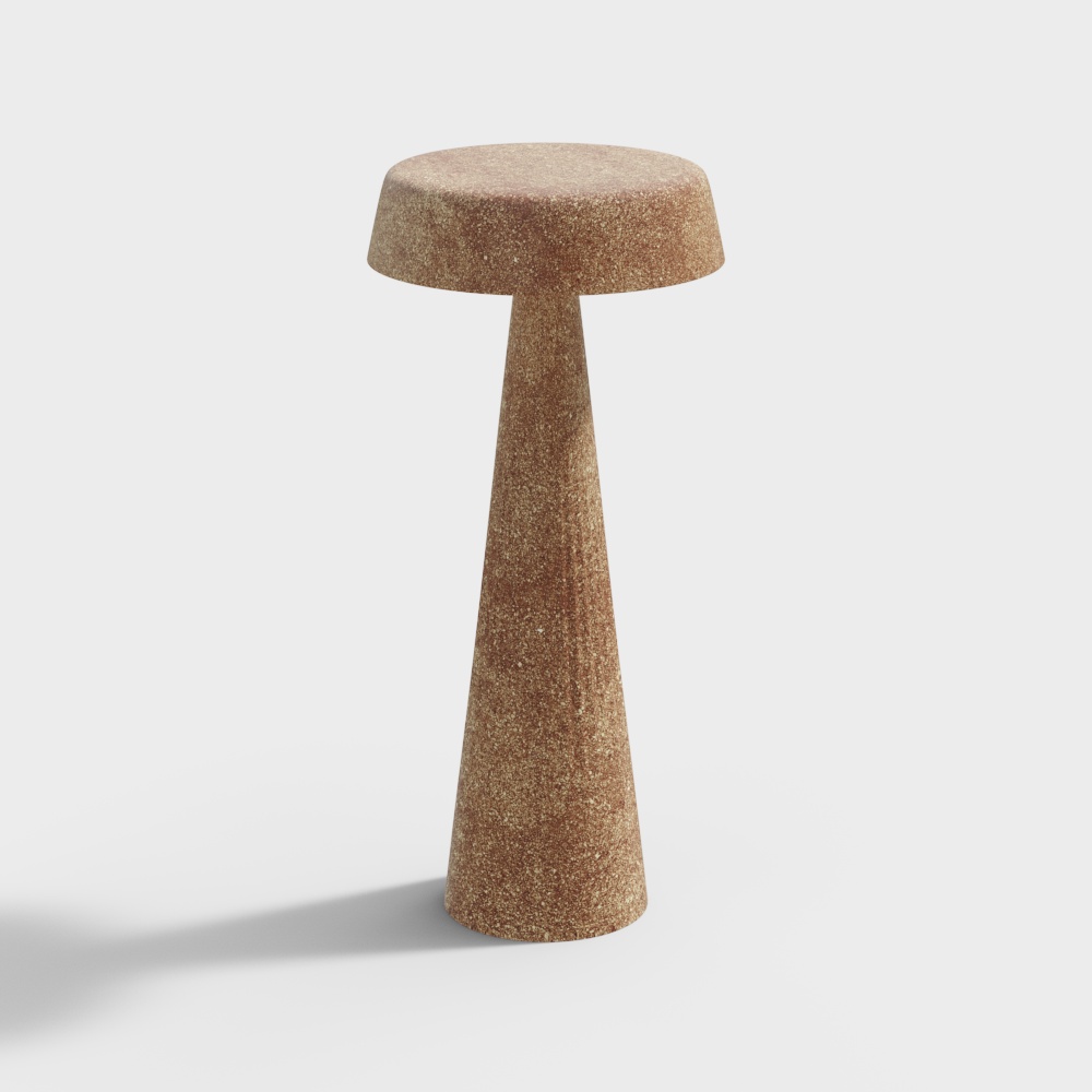 イエローグラデーションのテーブルランプ