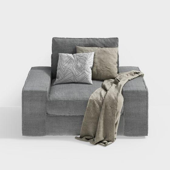 Comfort Corner Sofa 3D model