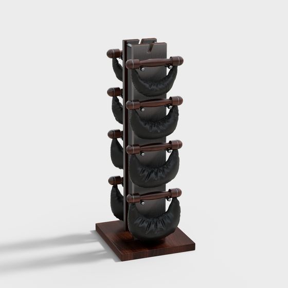 Hanging Training Rack 3D model