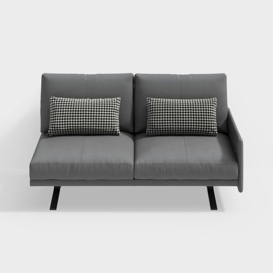 Stylish Modern Sofa 3D model
