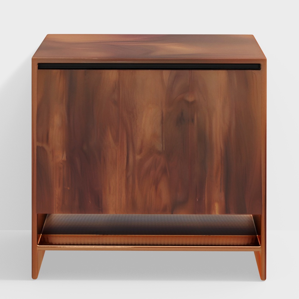 Mavis Shoe Rack in Brown Maple