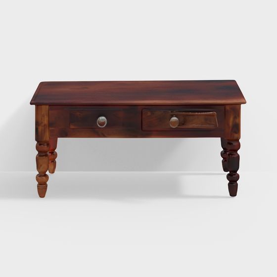 Euler Rectangular Solid Wood Coffee Table in Provi