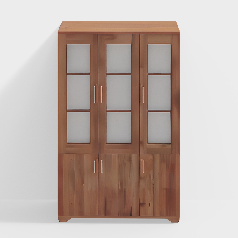 Hubert 6 Door Kitchen Display Cabinet