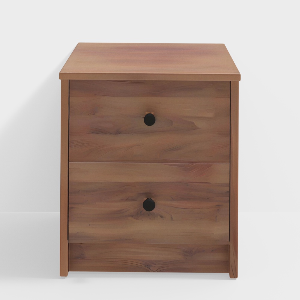 Stylish Minimalist Nightstand 3D model