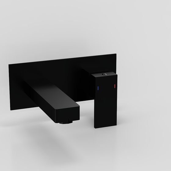 Stylish Low-Poly Faucet 3D model