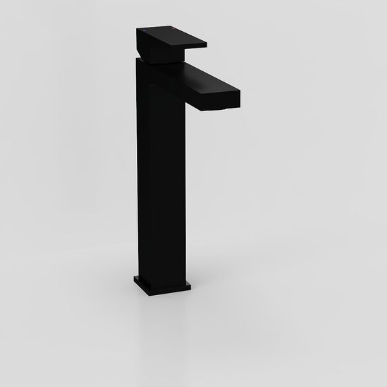 Sleek Low-Poly Faucet 3D Model for Modern Spaces