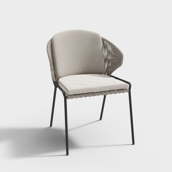 Cozy Lounge Chair 3D model