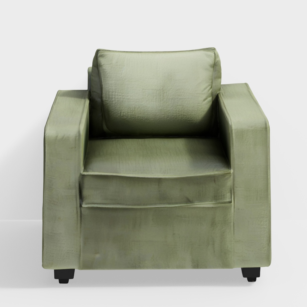 Napper Plus Sofa - Single Seater Reflection Green