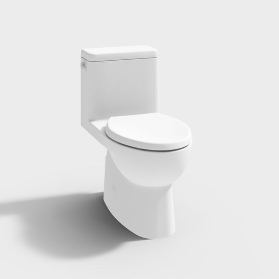 Urban Toilet 3D model for Modern Spaces