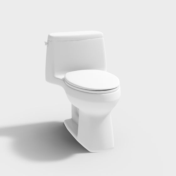 City Guardian Low-Poly 3D Model