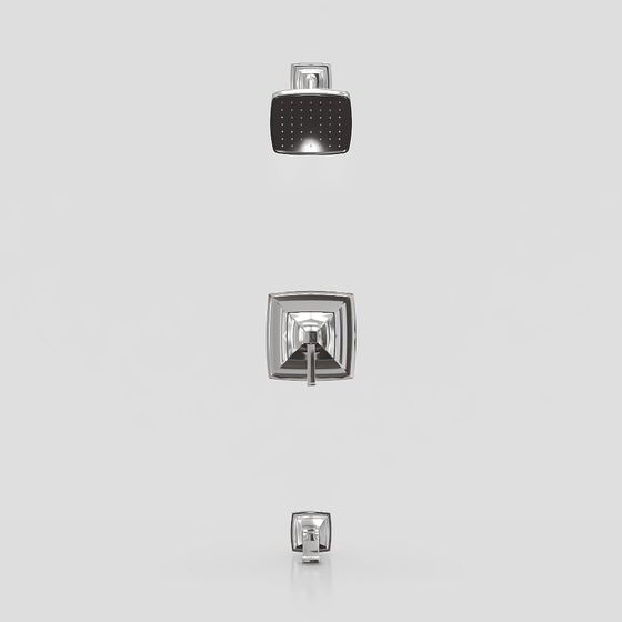 Square Metal Fastener 3D model for Modern Designs