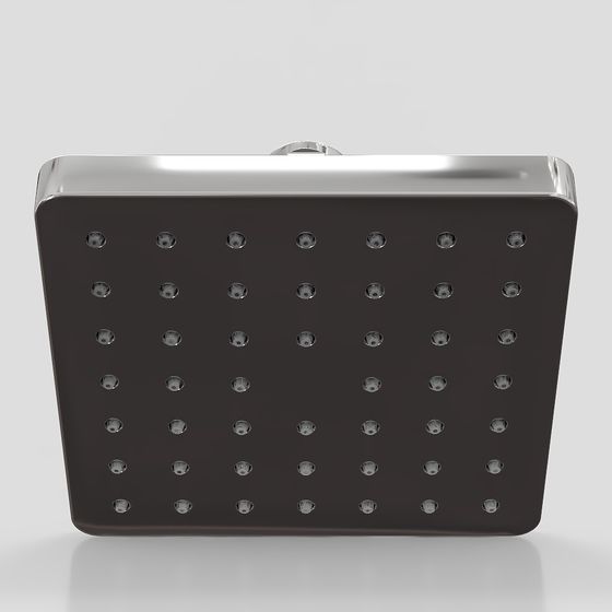 Sleek Square Shower Head 3D model