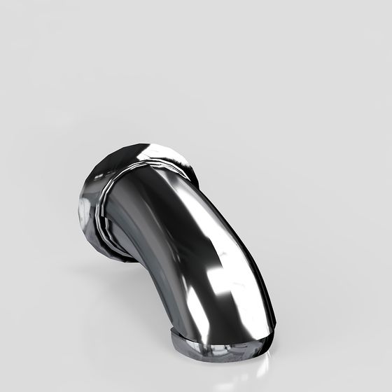 Futuristic Pipeline 3D model for Design Projects